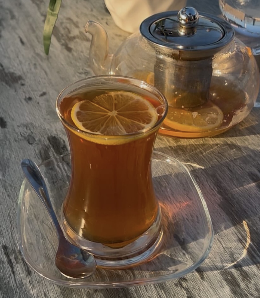 شاي ليمون