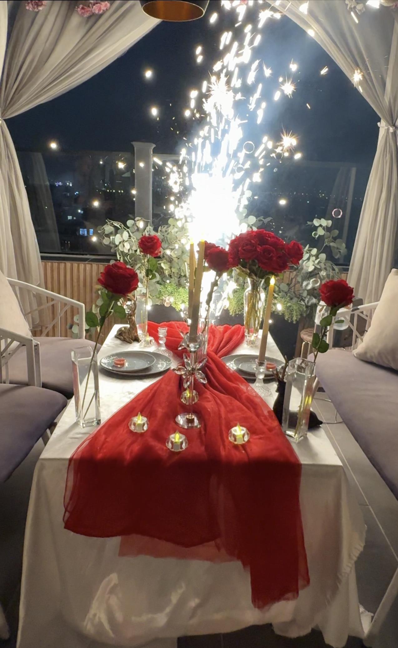 تزيين طاولة vip
